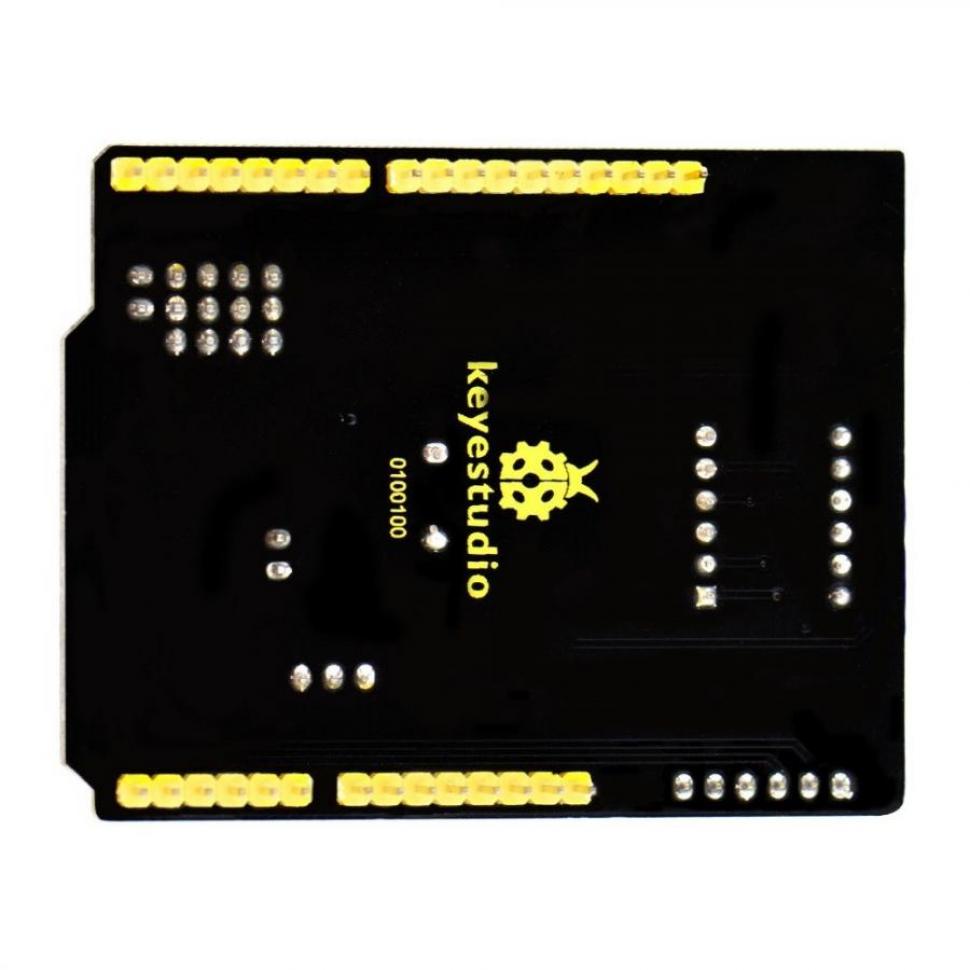 디바이스마트,오픈소스/코딩교육 > 아두이노 > 아두이노 호환쉴드,keyestudio,아두이노 다목적 쉴드 V2 [KS0184],UNO R3, MEGA2560 등의 주요 컨트롤러와 호환됩니다. / 프로그램 상태를 표시하는 6개의 LED 표시등이 있습니다. / 숫자를 표시하기 위한 4자리 LED 디스플레이가 함께 제공됩니다.