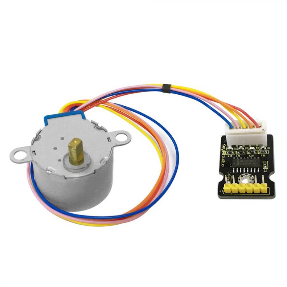 디바이스마트,오픈소스/코딩교육 > 아두이노 > 아두이노 모터/드라이버모듈,keyestudio,아두이노 ULN2003 스테퍼 모터 드라이버 [KS0208],정격 전압: 5VDC / 위상 수: 4 / 속도 변화 비율: 1/64 / 소음 