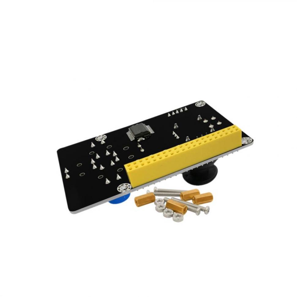 디바이스마트,오픈소스/코딩교육 > 라즈베리파이 > 라즈베리파이 확장보드/HAT,keyestudio,라즈베리파이 조이스틱 쉴드 [KS0211],칩: pcf 85911 / 공급 전압: 5V / 4개의 별도 버튼, 1개의 엄지 조이스틱 및 2개의 작은 버튼