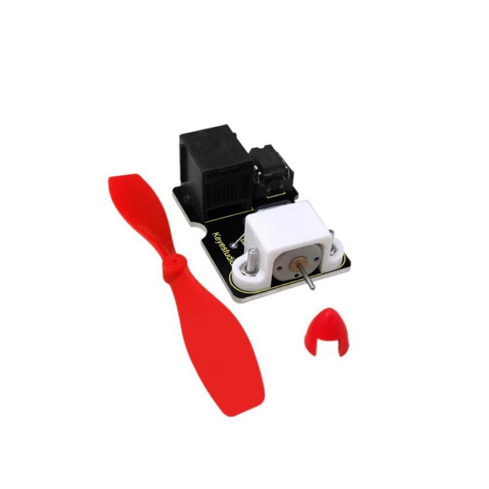 디바이스마트,오픈소스/코딩교육 > 아두이노 > 기타모듈,keyestudio,아두이노 EASY PLUG - L9110 팬 모듈 [KS0241],팬 직경: 75mm / 인터페이스: 더블 디지털 / 작동 전압: 5V / 크기(mm): 50*75*18 / 무게: 14.2g