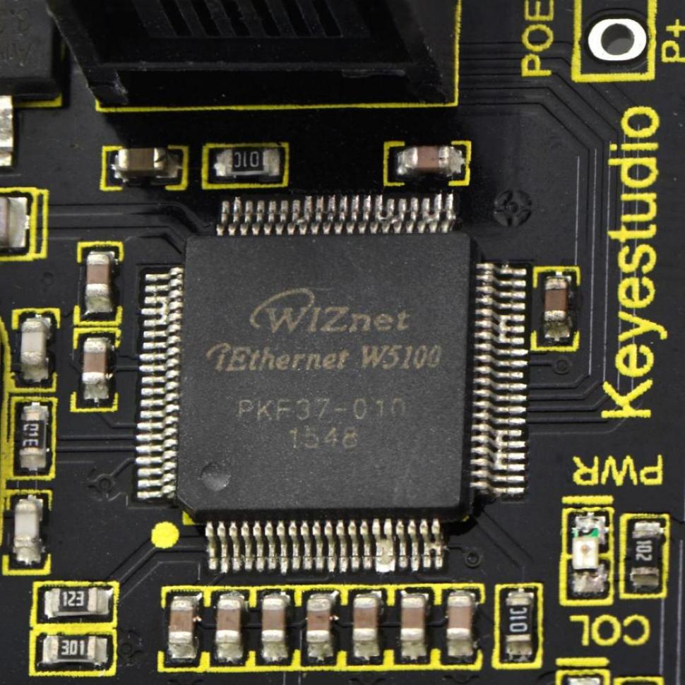 디바이스마트,오픈소스/코딩교육 > 아두이노 > 기타모듈,keyestudio,아두이노 EASY PLUG - W5100 이더넷 모듈 [KS0243],다양한 인터페이스: 직접 버스, 간접 버스 및 SPI 버스 / 최대 4개의 독립 포트 / 인터넷 접속 가능, 2*14 2.0mm 핀 2열