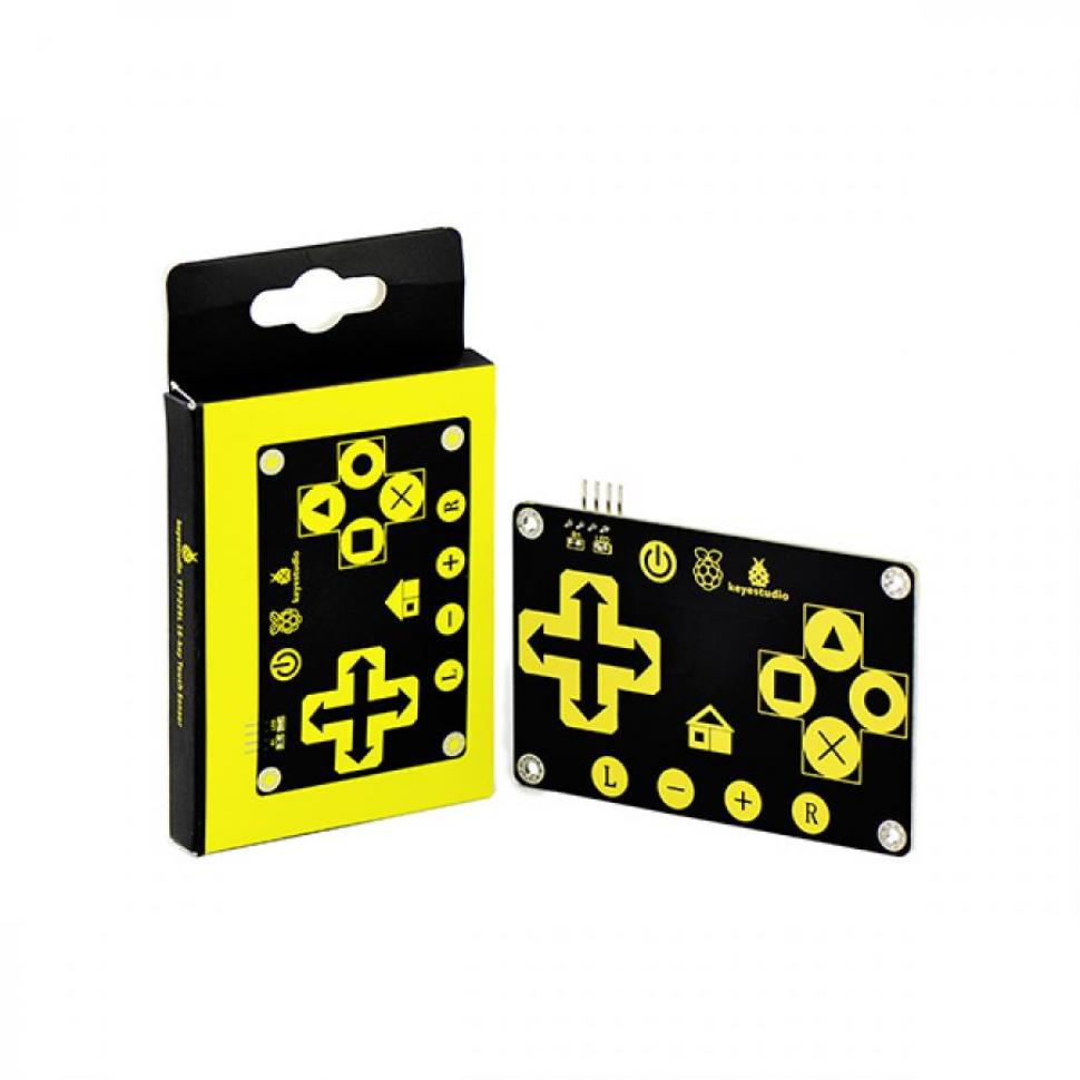 디바이스마트,오픈소스/코딩교육 > 아두이노 > 아두이노 센서모듈,keyestudio,아두이노 TTP229L 16키 터치 센서 [KS0260],온보드 TTP229 정전식 16키 터치 센서 IC / 작동 전압: 2.4V-5.5V / 출력모드, 키출력모드, 최장출력시간, 고속/저전력 옵션 설정 지원