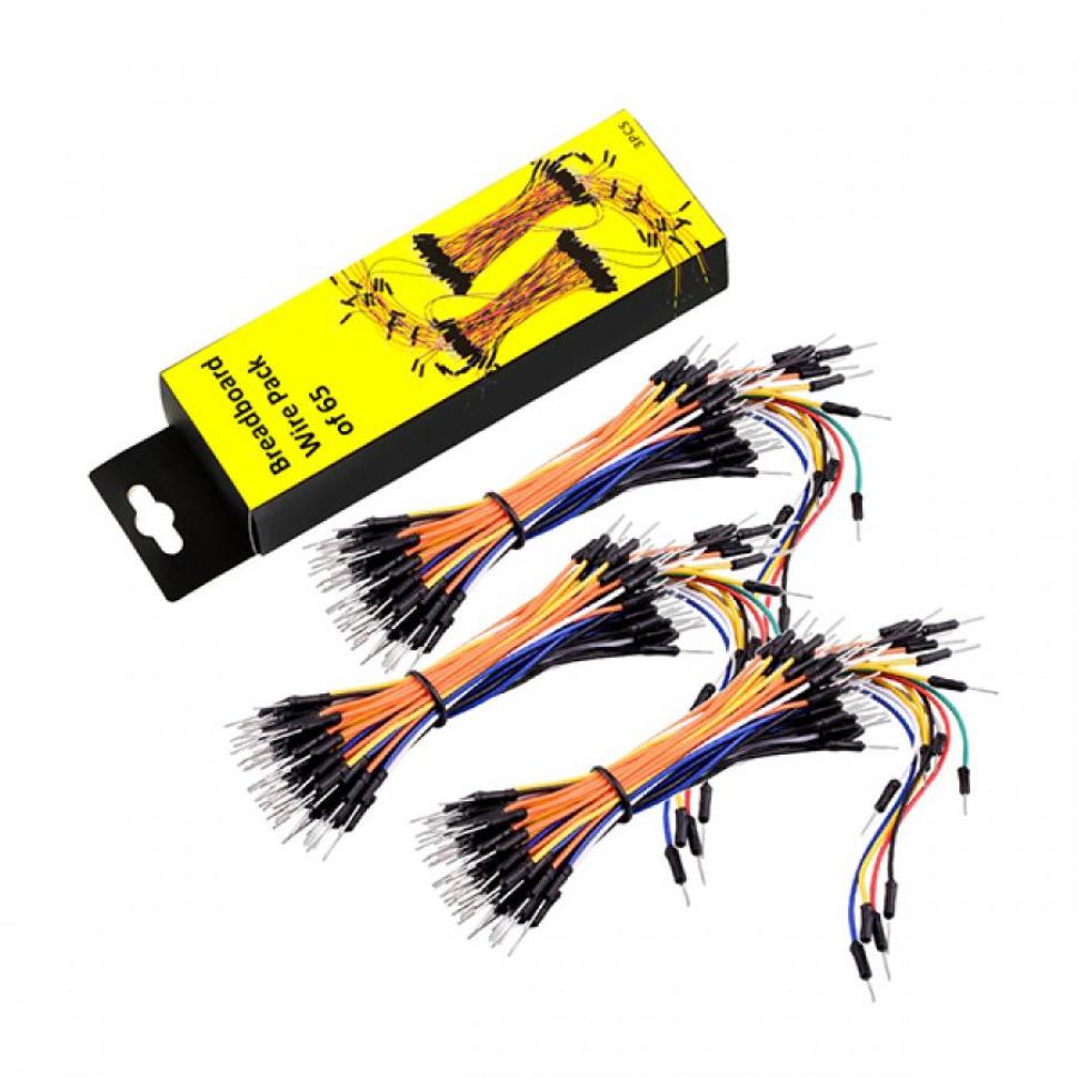 디바이스마트,오픈소스/코딩교육 > 아두이노 > 아두이노 케이스/악세사리,keyestudio,브레드보드용 점퍼 와이어 65pcs (M/M) 1팩 (3개입) [KS0333],다양한 색상과 길이를 포함합니다. / 각 팩은 65개들이로 총 3팩입니다. / 각 팩의 와이어 길이: 12cm, 16cm, 20cm, 24cm