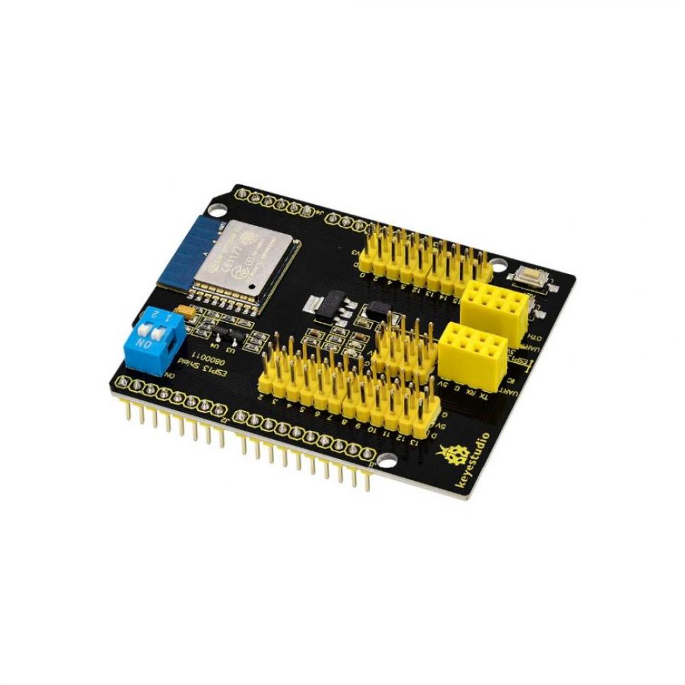 디바이스마트,오픈소스/코딩교육 > 아두이노 > 아두이노 통신모듈,keyestudio,아두이노 ESP8266 ESP-13 시리얼 와이파이 모듈 [KS0366],아두이노 우노 호환 / 무선 전송 속도: 110-460800bps / 작동 온도: -40℃ ~ +125℃ / 크기(mm): 69*54*19 / 무게: 22.7g