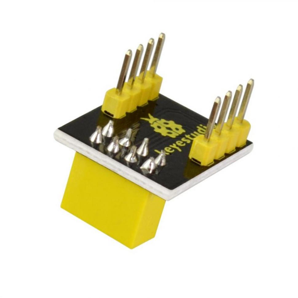 디바이스마트,오픈소스/코딩교육 > 아두이노 > 아두이노 호환보드,keyestudio,아두이노 ESP8266 ESP-01S 와이파이 어댑터 보드 [KS0386],브레드보드와 호환되는 ESP-01S WiFi 모듈용 확장 보드입니다. / 작동 전압: DC 5V / 작동 전류: 최소 500mA / 통신 전압: 3.3V / 환경 속성: ROHS