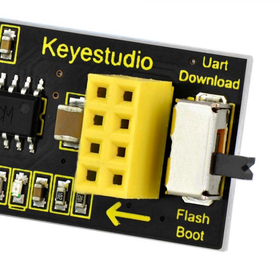 디바이스마트,오픈소스/코딩교육 > 아두이노 > 아두이노 통신모듈,keyestudio,아두이노 ESP8266 ESP-01 WiFi 모듈 USB 어댑터 [KS0388],작동 전압: DC 5V / 작동 전류: 최소 500mA / 통신 전압: 3.3V / 환경 속성: ROHS