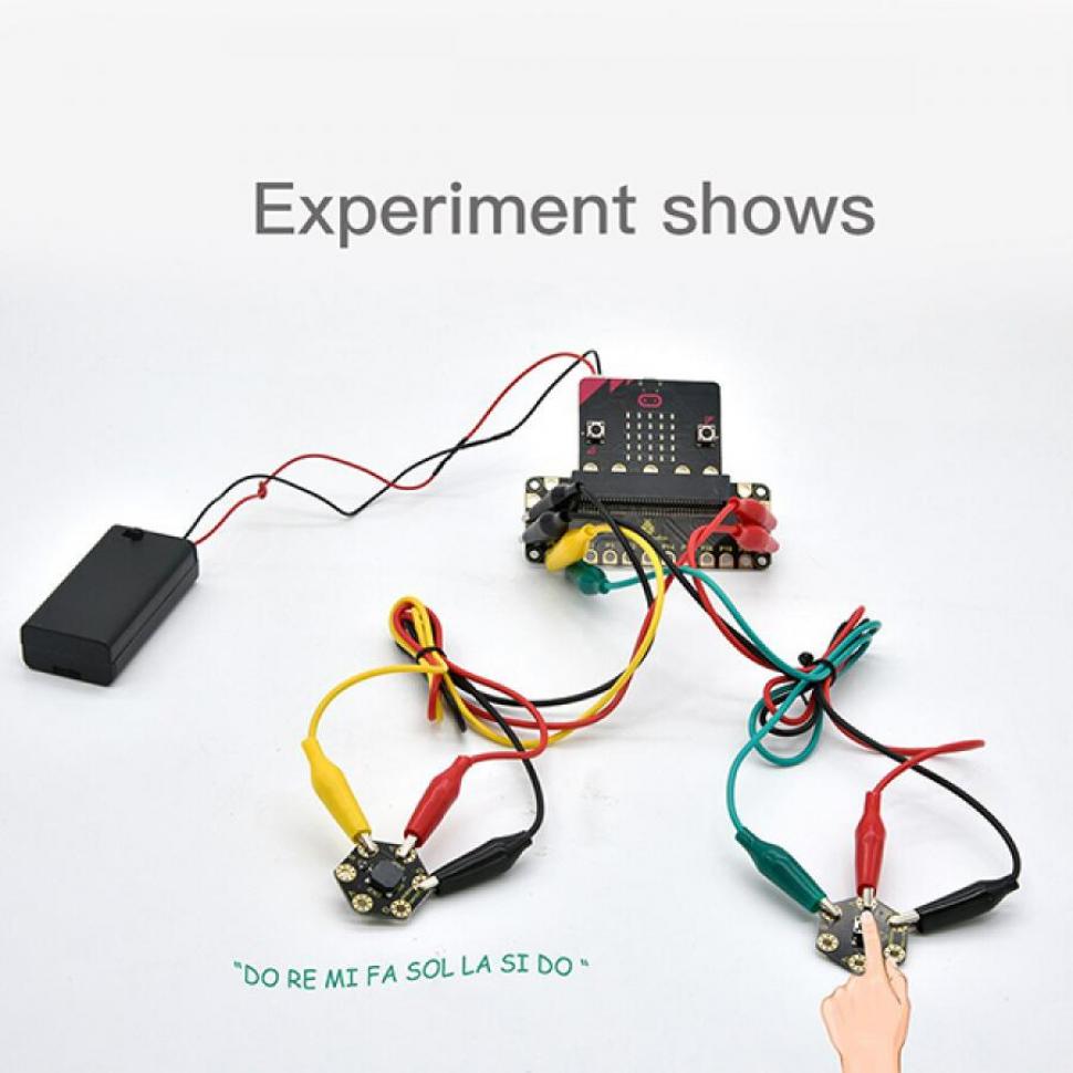 디바이스마트,오픈소스/코딩교육 > Micro:Bit > 마이크로비트 교육용키트,keyestudio,마이크로비트 Honeycomb 스마트 웨어러블 코딩 키트 [KS0456],RGB LED, 버튼, 부저, TEMT6000 조명 모듈 등과 같은 몇 가지 기본 전자 모듈이 포함되어 있습니다.