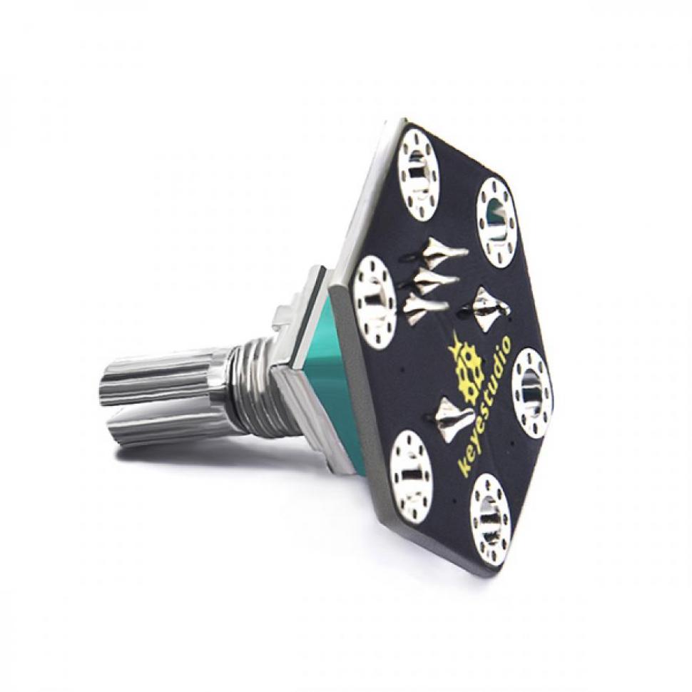 디바이스마트,오픈소스/코딩교육 > Micro:Bit > 마이크로비트 센서/모듈,keyestudio,마이크로비트 Honeycomb 로터리 포텐셔미터 모듈 [KS0479],회전식 포텐셔미터 모듈 / 작동 전압: DC 3.0-3.3V / 제어 포트: 아날로그 포트 / 크기(mm): 25*28*26 / 무게: 6.7g / 환경 속성: ROHS