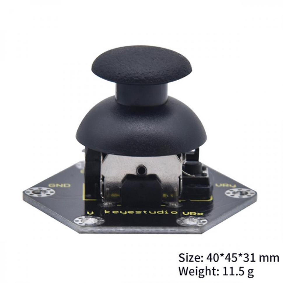 디바이스마트,오픈소스/코딩교육 > Micro:Bit > 마이크로비트 센서/모듈,keyestudio,마이크로비트 Honeycomb PS2 조이스틱 모듈 [KS0481],작동 전압: DC 3.0-3.3V / 제어 포트: 아날로그 포트(VRx VRy) 및 디지털 포트(SW) / 크기(mm): 40*45*31 / 무게: 11.5g / 환경 속성: ROHS