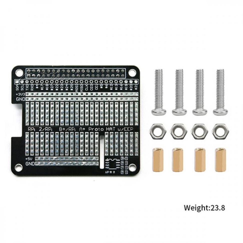 디바이스마트,오픈소스/코딩교육 > 라즈베리파이 > 라즈베리파이 확장보드/HAT,keyestudio,라즈베리파이 DIY Soldering HAT [SMP0103],라즈베리파이 4B 3B+ 3B와 호환