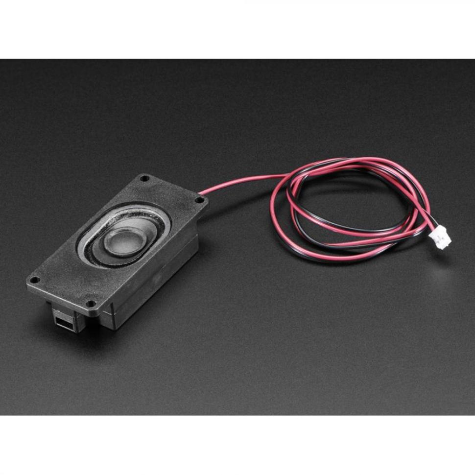 디바이스마트,스위치/부저/전기부품 > 부저/스피커/사이렌 > 스피커,Adafruit,Mono Enclosed Speaker - 1W 8 Ohm [ada-5986],크기 : 2.8 x 1.2인치 / 밀폐형 / JST 2PH 입력 케이블 포함 / 케이블 길이 : 22.5인치