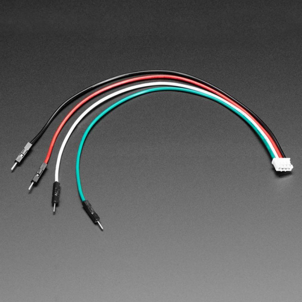 디바이스마트,케이블/전선 > 점퍼/하네스/악어/바나나 > 점퍼 와이어/케이블,Adafruit,JST PH 2mm 4-Pin to Male Header Cable - I2C STEMMA Cable - 200mm [ada-3955],STEMMA 브레이크보드 호환 / 헤더 핀 포함 / 와이어 길이 : 7.8인치,200mm / JST 커넥터 : 8.5mm / JST 피치 : 2mm