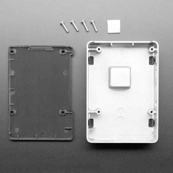 디바이스마트,오픈소스/코딩교육 > 라즈베리파이 > 라즈베리파이 케이스,Adafruit,Flirc Aluminum Case for Raspberry Pi 4 [ada-4553],라즈베리파이4 전용 / 방열판 내장 / 측면-알루미늄, 상하단-실리콘 / 라즈베리파이5와 호환되지 않습니다