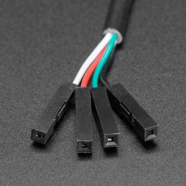 디바이스마트,케이블/전선 > USB 케이블 > USB 케이블(미분류),Adafruit,USB Type A Jack Breakout Cable with Premium Female Jumpers - 30cm long [ada-4449],A 잭 / 컨버터 칩이 없습니다 / 전원 및 데이터 라인에 점퍼 소켓이 있습니다 / 길이 : 30cm