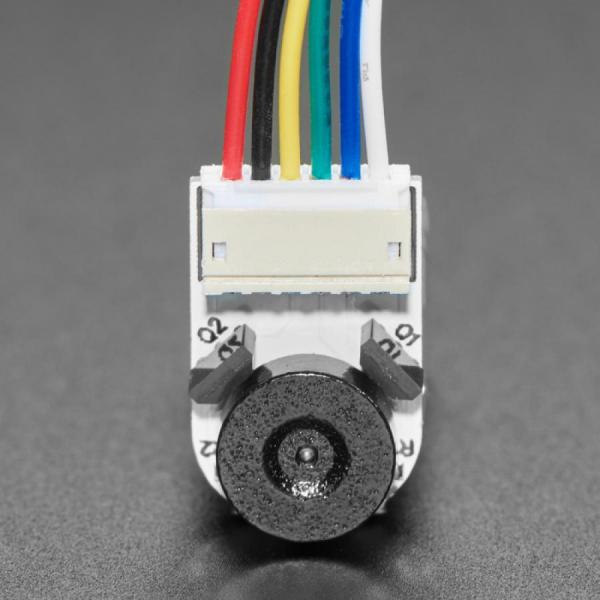 디바이스마트,기계/제어/로봇/모터 > 모터류 > DC모터 > 엔코더모터,Adafruit,N20 DC Motor with Magnetic Encoder - 6V with 1:298 Gear Ratio [ada-4641],1:298 기어비 / 모터에 6V 정격 전력을 사용하고 약 100mA를 소모합니다 / 치수(샤프트 제외) : 30.5mm x 18.5mm / 와이어 길이 : 150mm