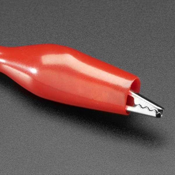 디바이스마트,케이블/전선 > 점퍼/하네스/악어/바나나 > 점퍼 와이어/케이블,Adafruit,Small Alligator Clip to Male Jumper Wire Bundle - 12 Pieces [ada-3255],점퍼 와이어 번들 / 프리미엄 수 헤더 + 미니 악어 클립 / 12피스 세트 / 24 AWG 와이어