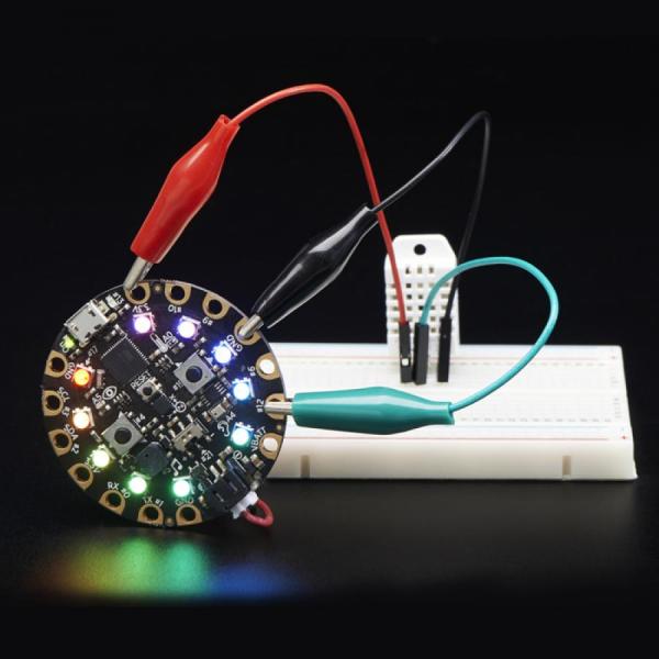 디바이스마트,케이블/전선 > 점퍼/하네스/악어/바나나 > 점퍼 와이어/케이블,Adafruit,Small Alligator Clip to Male Jumper Wire Bundle - 12 Pieces [ada-3255],점퍼 와이어 번들 / 프리미엄 수 헤더 + 미니 악어 클립 / 12피스 세트 / 24 AWG 와이어