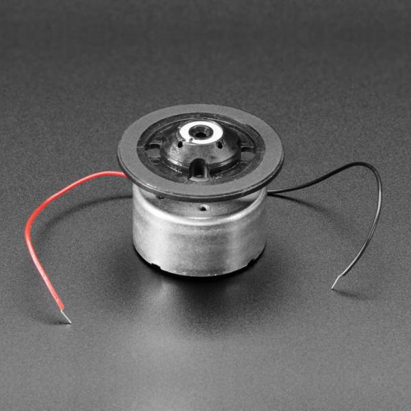 디바이스마트,기계/제어/로봇/모터 > 모터류 > DC모터 > 소형DC모터,Adafruit,CD DVD Spindle Motor [ada-3882],CD,DVD 용 모터 / 진동이 심하지 않습니다 / 20 mA 자유 실행 전류, 400mA 정지 /  3V~6V DC 사용 가능 / 최대 전압 : 5V / 모터 드라이버 필요