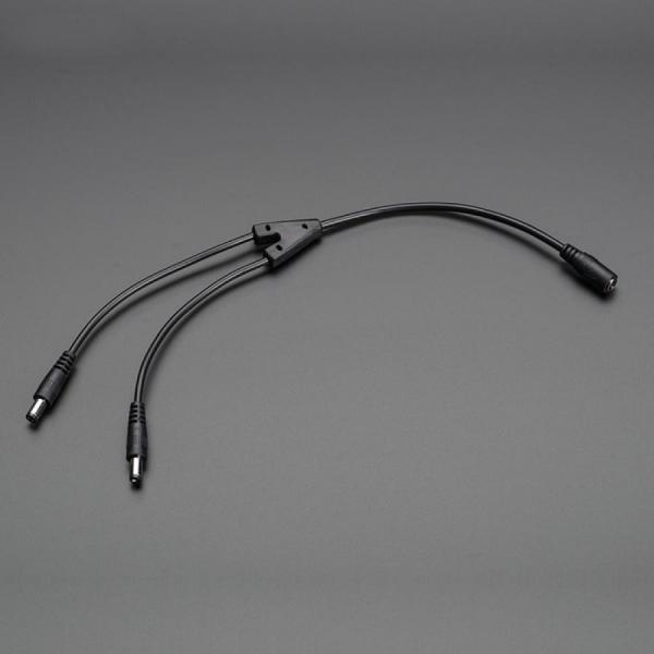 디바이스마트,케이블/전선 > USB 케이블 > 충전케이블(MM) > DC 전원 충전케이블,Adafruit,2-Way 2.1mm DC Barrel Jack Splitter Squid [ada-1351],2방향 전원 잭 스플리터 / 총 길이 : 300mm / 잭,플러그 케이블 24AWG
