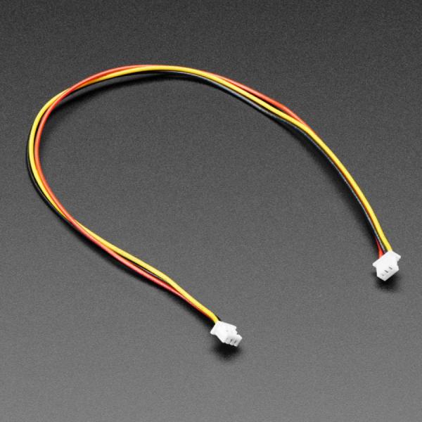 디바이스마트,케이블/전선 > 점퍼/하네스/악어/바나나 > 점퍼 와이어/케이블,Adafruit,1.25mm Pitch 3-pin Cable 20cm long 1:1 Cable - Molex PicoBlade Compatible [ada-4923],3핀 / 길이 : 약 20cm / 커넥터 피치 : 1.25mm / 와이어 게이지 : 28 AWG