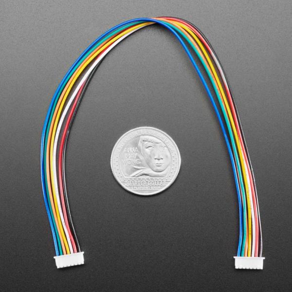 디바이스마트,케이블/전선 > 점퍼/하네스/악어/바나나 > 점퍼 와이어/케이블,Adafruit,1.25mm Pitch 7-pin Cable 20cm long 1:1 Cable - Molex PicoBlade Compatible [ada-4927],7핀 / 길이 : 약 20cm / 커넥터 피치 : 1.25mm / 와이어 게이지 : 28 AWG