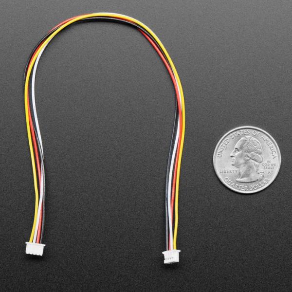 디바이스마트,케이블/전선 > 점퍼/하네스/악어/바나나 > 점퍼 와이어/케이블,Adafruit,1.25mm Pitch 4-pin Cable 20cm long 1:N Cable - Molex PicoBlade Compatible [ada-4924],길이 : 약 20cm / 커넥터 피치 : 1.25mm / 와이어 게이지 : 28 AWG