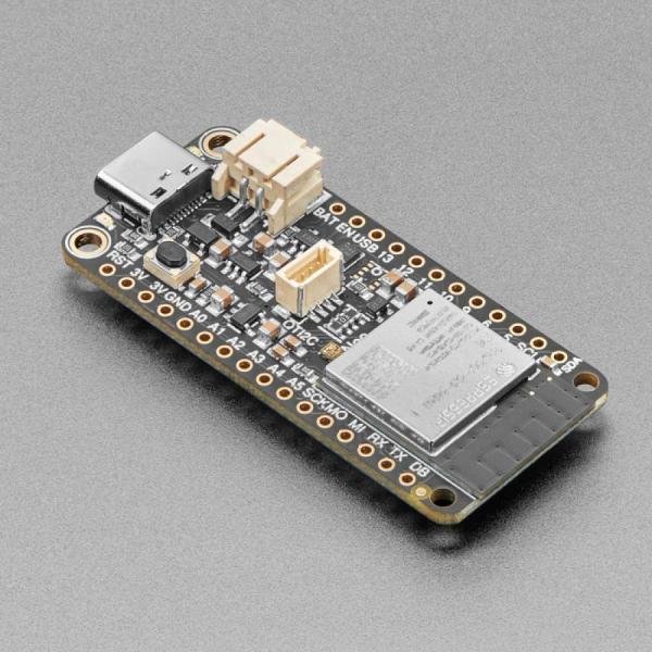 디바이스마트,MCU보드/전자키트 > 디스플레이 > LCD/OLED,Adafruit,Adafruit ESP32-S3 Reverse TFT Feather - 4MB Flash, 2MB PSRAM, STEMMA QT [ada-5691],뒷면에 240x135 컬러 TFT 디스플레이 장착 / ESP32-S3 WIFI 모듈로 구동 / 아두이노 호환