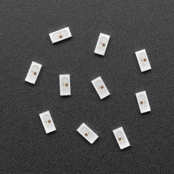 디바이스마트,LED/LCD > SMD LED(칩타입) > 멀티컬러 SMD LED,Adafruit,NeoPixel Side-Light RGB LED w/ Integrated Driver Chip - 10-pack - SK6812B 4020 [ada-4691],드라이버 칩은 LED 내부에 있습니다 / ~18mA 정던류 구동 기능 / 10개 조각으로 제공