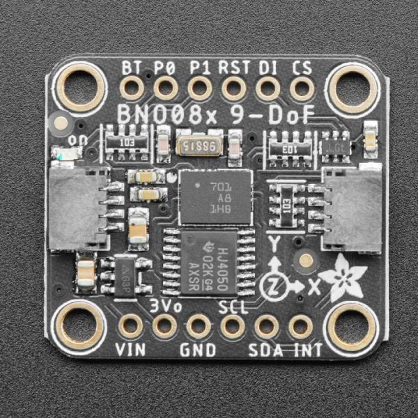 디바이스마트,MCU보드/전자키트 > 센서모듈 > IMU/AHRS(9축 이상),Adafruit,Adafruit 9-DOF Orientation IMU Fusion Breakout - BNO085 (BNO080) - STEMMA QT / Qwiic [ada-4754],모션 센서 / BNO080과 호환 / 3축 가속도계, 자이로스코프, 자기계 사용