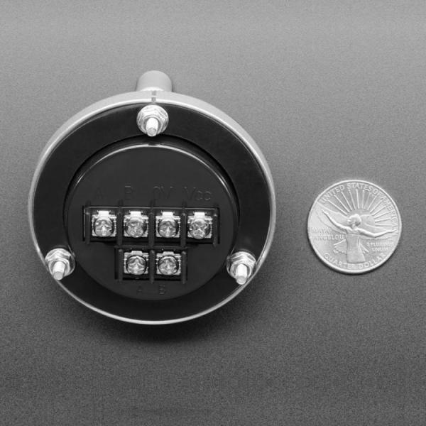 디바이스마트,기계/제어/로봇/모터 > 모터류 > DC모터 > 엔코더모터,Adafruit,CNC Rotary Encoder - 100 Pulses per Rotation - 60mm Silver [ada-5735],CNC 기계를 수동으로 제어하는 데 사용 / 보드에 직접 납땜 되지 않습니다