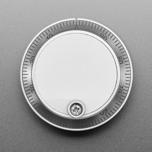 디바이스마트,기계/제어/로봇/모터 > 모터류 > DC모터 > 엔코더모터,Adafruit,CNC Rotary Encoder - 100 Pulses per Rotation - 60mm Silver [ada-5735],CNC 기계를 수동으로 제어하는 데 사용 / 보드에 직접 납땜 되지 않습니다