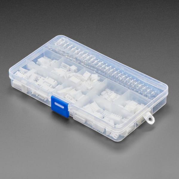 디바이스마트,커넥터/PCB > 직사각형 커넥터 > JST 커넥터 > JST-XH 시리즈 (2.5피치),Adafruit,2.5mm Pitch Connector Kit - JST XH Compatible - 560 Piece Kit [ada-4423],560개 부품 구성 / 2.5mm 커넥터 키트 / JST-XH 호환 커넥터 포함