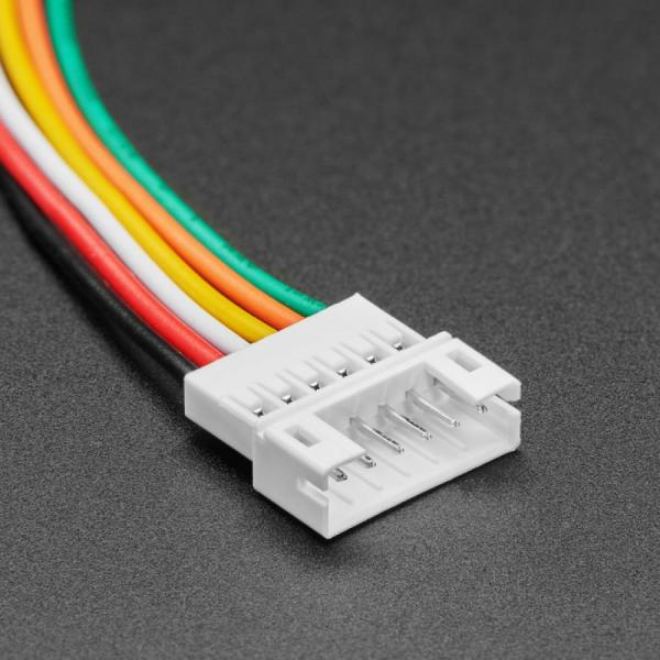 디바이스마트,케이블/전선 > 점퍼/하네스/악어/바나나 > 점퍼 와이어/케이블,Adafruit,2.0mm Pitch 6-pin Cable Matching Pair - JST PH Compatible [ada-5090],길이 : 단일 케이블 약 20cm / 커넥터 피치 : 2.0mm / 26AWG 연선 코어