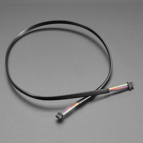 디바이스마트,커넥터/PCB > 직사각형 커넥터 > 하네스 케이블 > 1.0mm pitch,Adafruit,STEMMA QT / Qwiic JST SH 4-Pin Cable - 400mm long [ada-5385],4와이어 케이블 / 길이 : 약 15.7인치(400mm) / 양쪽 끝에 JST-SH 암 4핀 커넥터 장착 / 1mm 피치