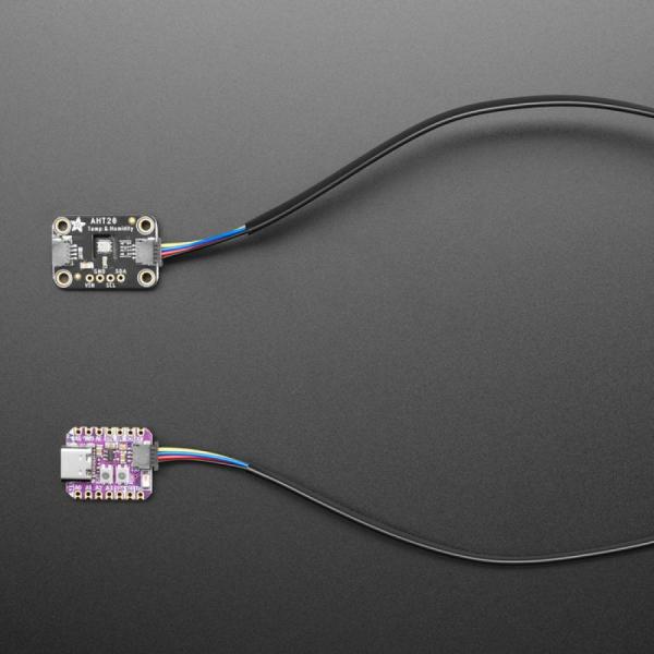 디바이스마트,커넥터/PCB > 직사각형 커넥터 > 하네스 케이블 > 1.0mm pitch,Adafruit,STEMMA QT / Qwiic JST SH 4-Pin Cable - 400mm long [ada-5385],4와이어 케이블 / 길이 : 약 15.7인치(400mm) / 양쪽 끝에 JST-SH 암 4핀 커넥터 장착 / 1mm 피치