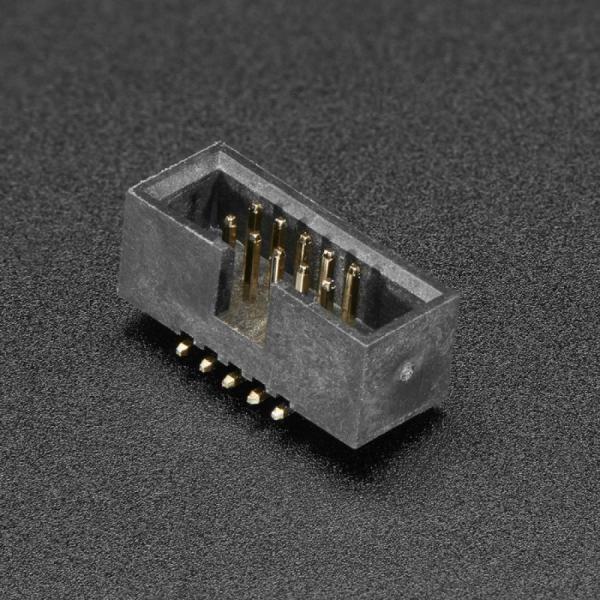 디바이스마트,커넥터/PCB > 직사각형 커넥터 > 박스헤더 > SMD타입,Adafruit,SWD 0.05inch Pitch Connector - 10 Pin SMT Box Header [ada-752],1.27mm 피치 / 2x5 수 SMT 박스헤더 / 주문 당 헤더 1개 입니다