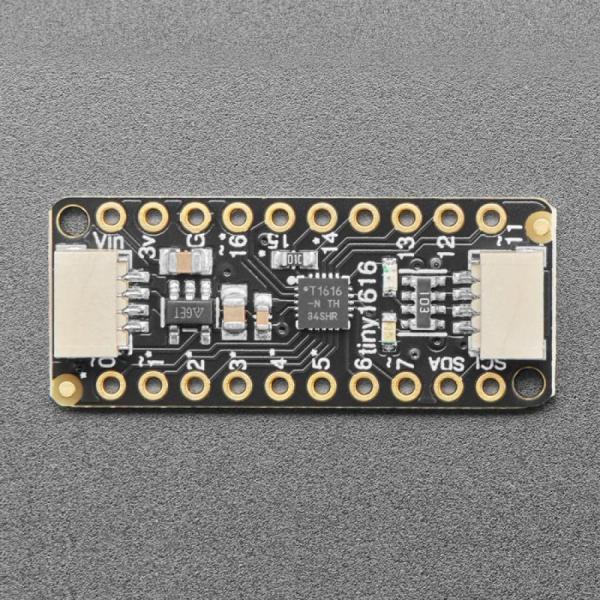 디바이스마트,MCU보드/전자키트 > 프로세서/개발보드 > 기타 MCU,Adafruit,Adafruit ATtiny1616 Breakout with seesaw - STEMMA QT / Qwiic [ada-5690],ATtiny1616 8비트 마이크로컨트롤러 / 3.3V 레귤레이터