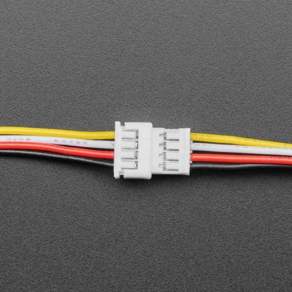 디바이스마트,케이블/전선 > 점퍼/하네스/악어/바나나 > 점퍼 와이어/케이블,Adafruit,1.25mm Pitch 4-pin Cable Matching Pair - 40cm long - Molex PicoBlade Compatible [ada-4722],1.25mm 커넥터 피치 / 길이 : 40cm / 소형 폼 팩터