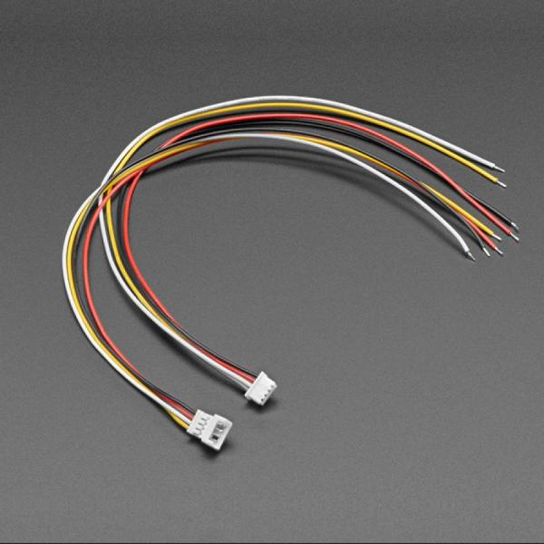 디바이스마트,케이블/전선 > 점퍼/하네스/악어/바나나 > 점퍼 와이어/케이블,Adafruit,1.25mm Pitch 4-pin Cable Matching Pair - 40cm long - Molex PicoBlade Compatible [ada-4722],1.25mm 커넥터 피치 / 길이 : 40cm / 소형 폼 팩터