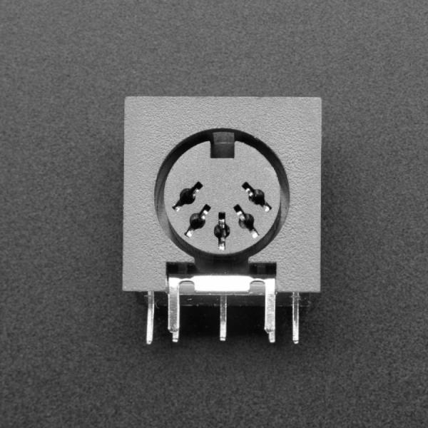 디바이스마트,커넥터/PCB > 백플레인 커넥터 > DIN 커넥터,Adafruit,Breadboard-friendly MIDI Jack (5-pin DIN) [ada-1134],5핀 MIDI 잭 / 모든 핀이 0.1인치 간격으로 있습니다