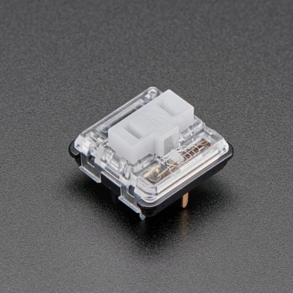 디바이스마트,컴퓨터/모바일/가전 > 키보드/마우스 > 키보드 > 키보드 주변기기,Adafruit,Kailh CHOC Low Profile White Clicky Key Switches - 10 Pack [ada-5114],기계식 키스위치 / 10개 1팩 / 작동 힘: 50gf (+/-10gf) / 촉각력: 60gf (+/-10gf)