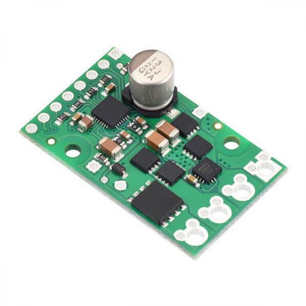 디바이스마트,기계/제어/로봇/모터 > 모터드라이버 > DC모터 드라이버 > 500W 이상 DC모터 드라이버,Pololu,Pololu H2 High-Power Motor Driver 36v11 CS #2993,하나의 고전력 DC 브러시 모터의 양방향 제어를 가능하게 합니다 / 전압 범위 : 5V ~ 60V / 연속 11A 제공 / 크기 : 1.3 x 0.8인치