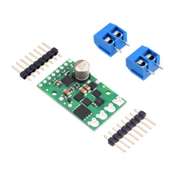 디바이스마트,기계/제어/로봇/모터 > 모터드라이버 > DC모터 드라이버 > 500W 이상 DC모터 드라이버,Pololu,Pololu H2 High-Power Motor Driver 36v11 CS #2993,하나의 고전력 DC 브러시 모터의 양방향 제어를 가능하게 합니다 / 전압 범위 : 5V ~ 60V / 연속 11A 제공 / 크기 : 1.3 x 0.8인치