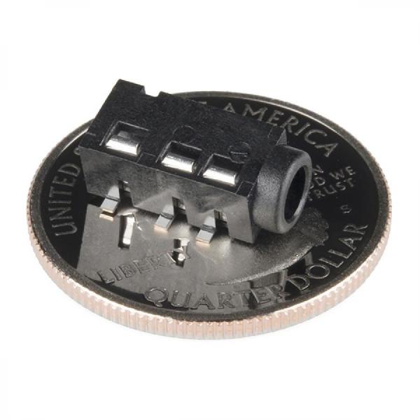 디바이스마트,커넥터/PCB > 플러그/잭 > 오디오잭/플러그 > 오디오 커넥터,SparkFun,Audio Jack - 3.5mm TRRS (SMD) [PRT-12639],3.5mm TRRS SMD 오디오 잭