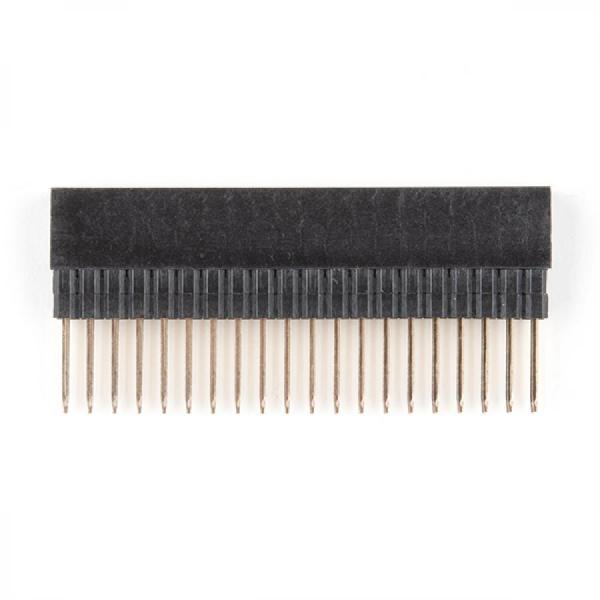 디바이스마트,커넥터/PCB > 핀헤더/IC 소켓 > 핀헤더 > 2.0mm pitch 핀헤더,SparkFun,Extended GPIO Female Header - 2x20 Pin (13.5mm/9.80mm) [PRT-16764],표준 2x20 GPIO 핀 풋프린트가 있는 모든 보드의 도달 범위를 확장할 수 있도록 설계 / 높이 : 13.5mm / 핀 길이 :9.80mm / 0.1인치 간격