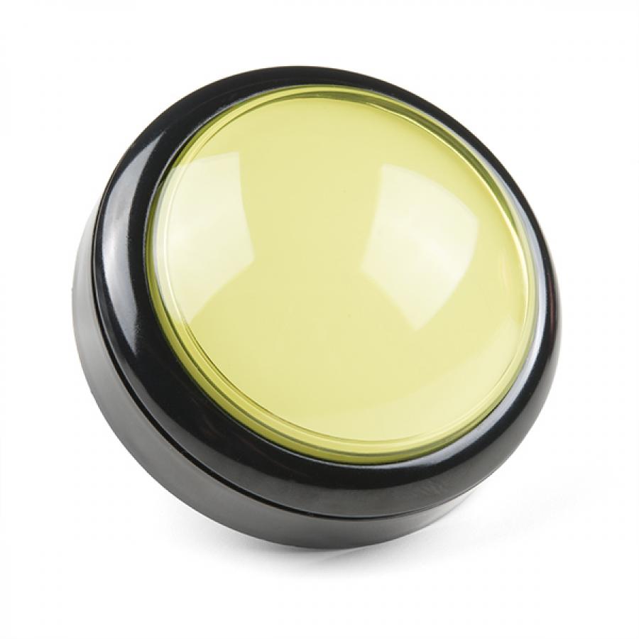 Big Dome Pushbutton - Yellow [COM-11273]