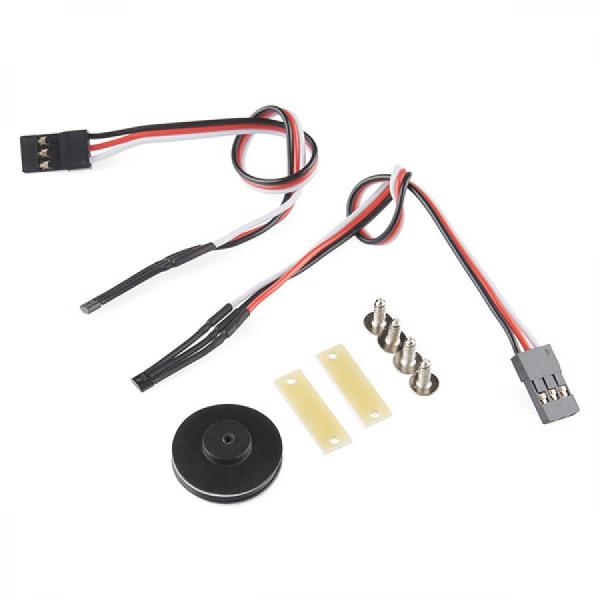 디바이스마트,기계/제어/로봇/모터 > 모터류 > DC모터 > 엔코더모터,SparkFun,Wheel Encoder Kit [ROB-12629],휠 인코더 키트 / 거리 및 이동 속도 측정에 도움 / 4mA의 공급 전류와 함께 3-24V의 공급 전압이 필요합