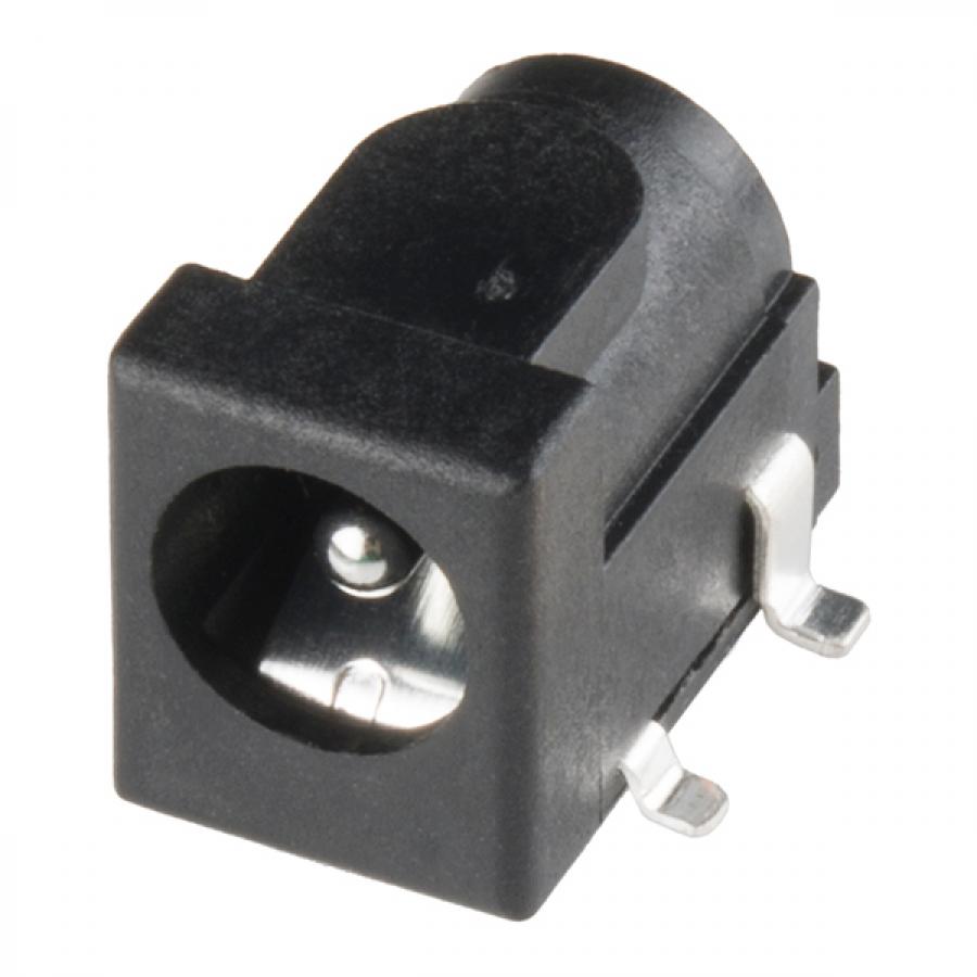 DC Barrel Power Jack/Connector (SMD) [PRT-12748]