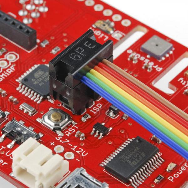 디바이스마트,커넥터/PCB > RF커넥터/케이블 > 클림프/터미널,SparkFun,Ribbon Crimp Connector - 6-pin (2x3, Female) [PRT-10651],2x3 크림프 커넥터 / 납땜이 필요 없습니다