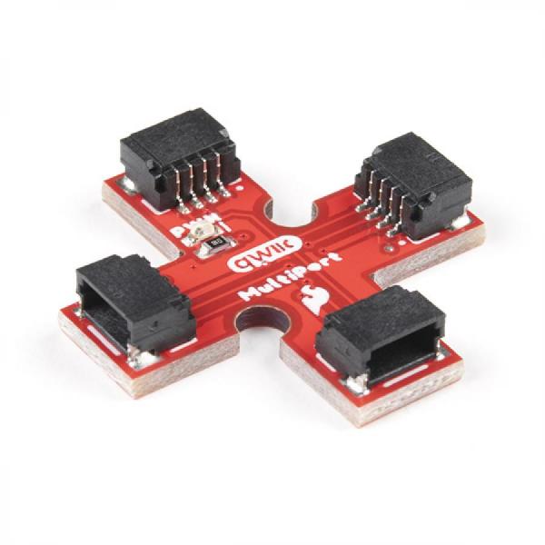 디바이스마트,MCU보드/전자키트 > 통신/네트워크 > 기타 네트워크/통신,SparkFun,SparkFun Qwiic MultiPort [BOB-18012],4개의 Qwiic 커넥터 / 장착 구멍 포함